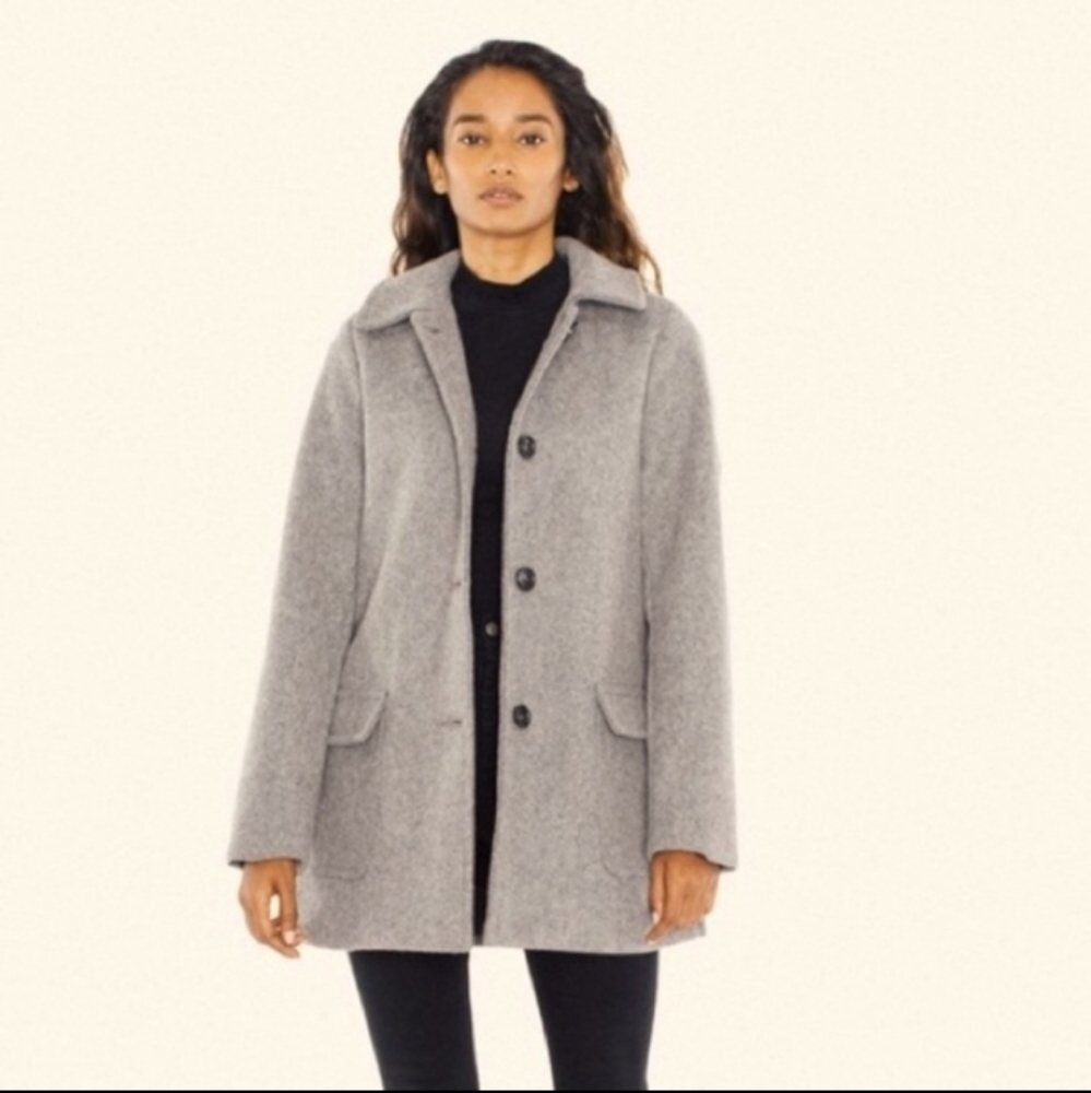 American Apparel Wool Pea Coat